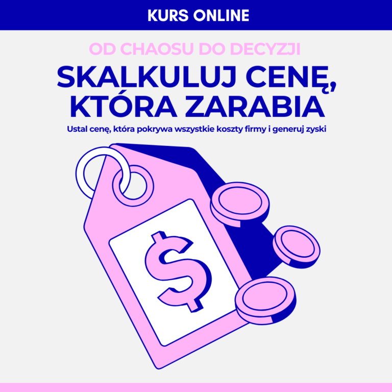 Skalkuluj cenę, która zarabia